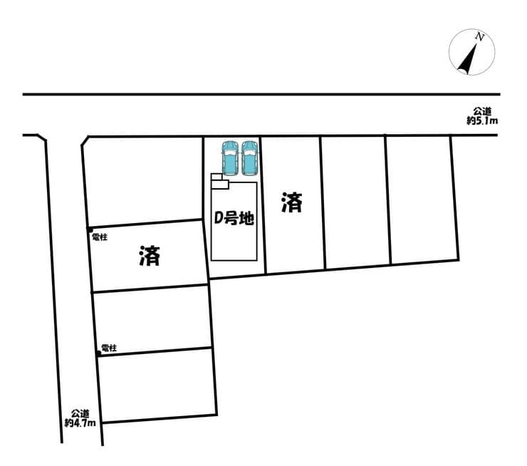 区画割り図