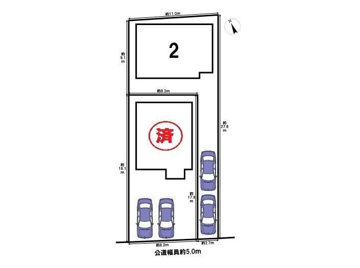 区画割り図