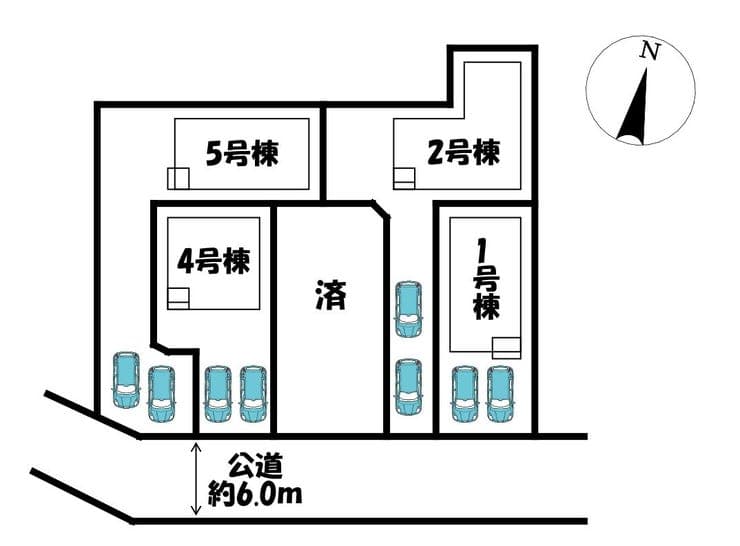 区画割り図