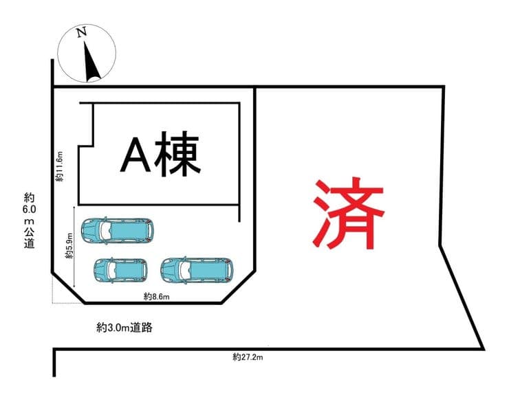 区画割り図