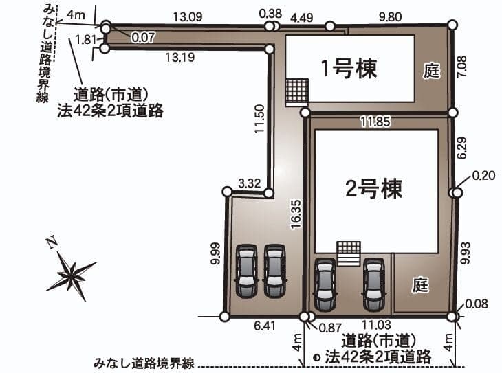 区画割り図