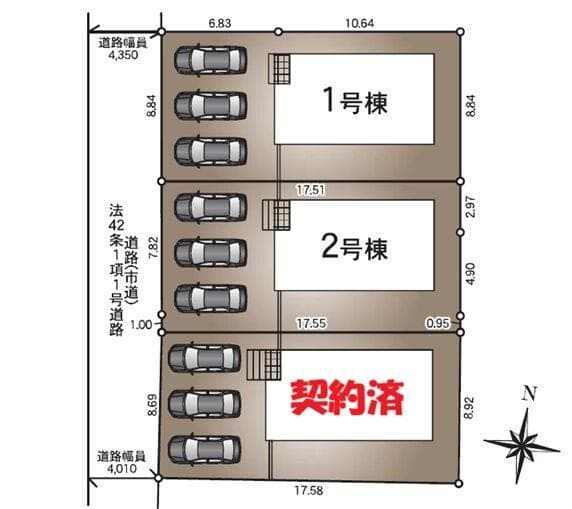 区画割り図