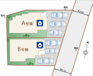区画割り図