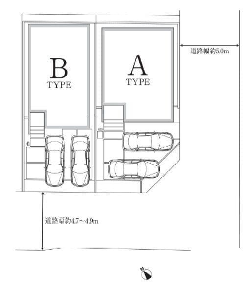 区画割り図