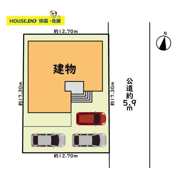 区画割り図