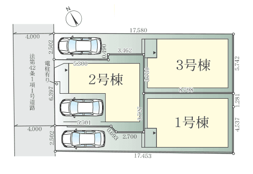 区画割り図