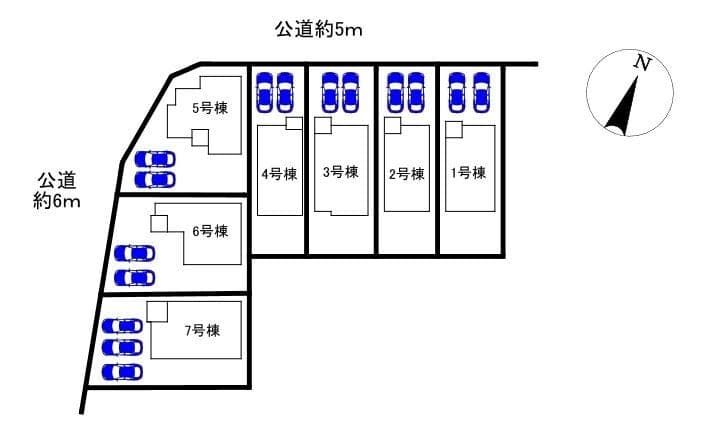 区画割り図