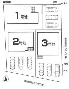 区画割り図