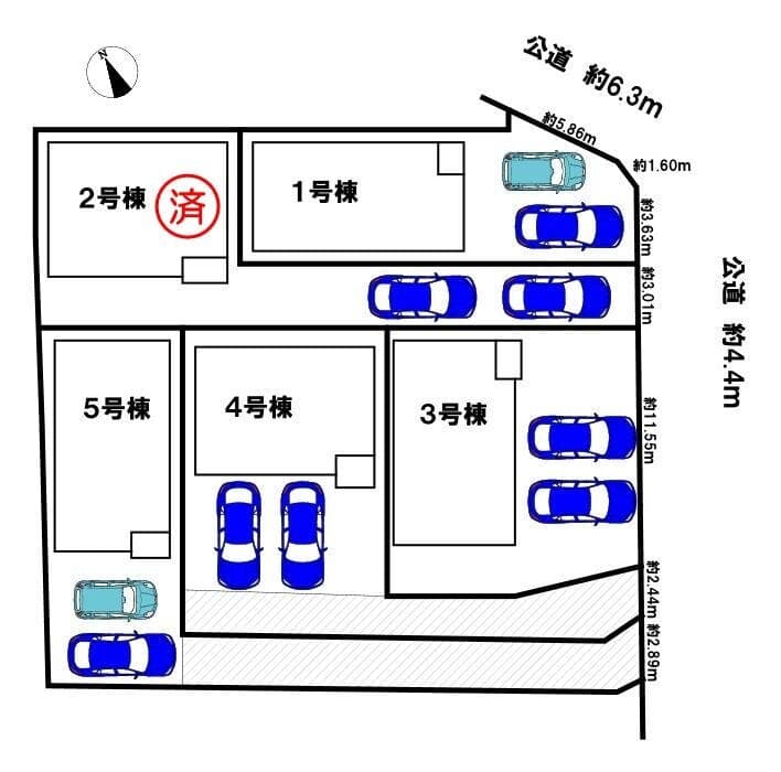 区画割り図