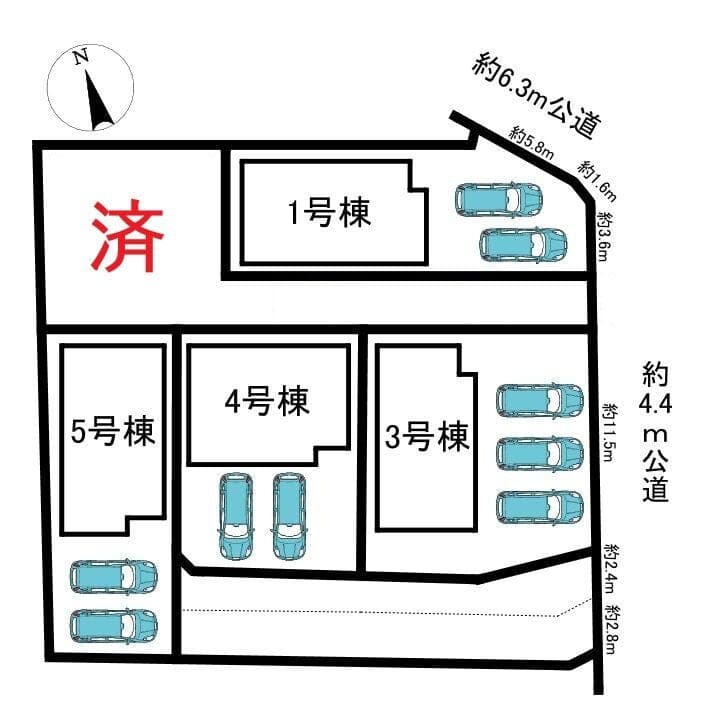 区画割り図