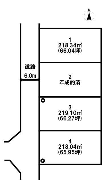 区画割り図