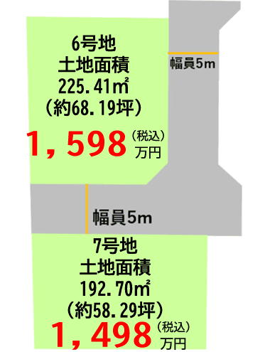 区画割り図
