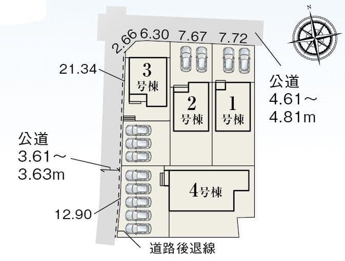 区画割り図
