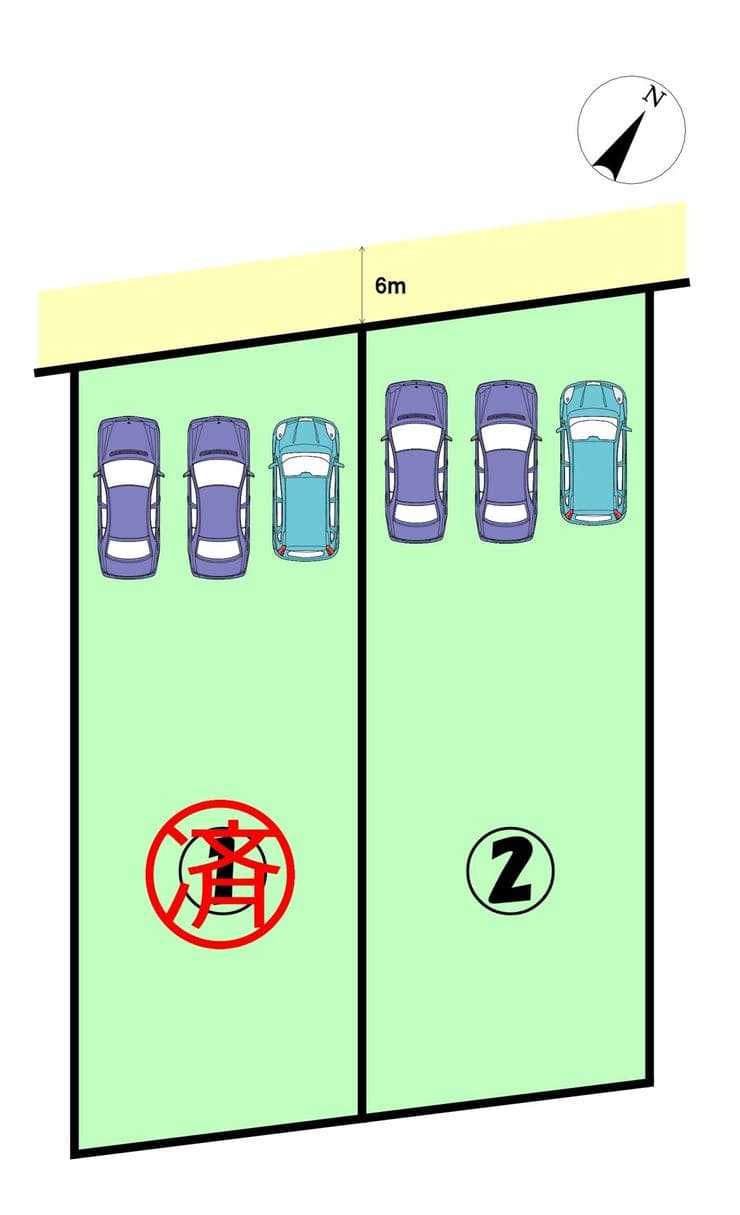 区画割り図