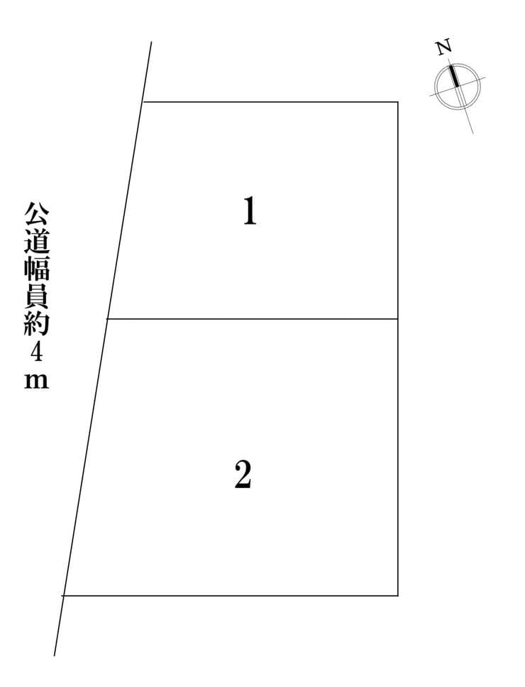 区画割り図
