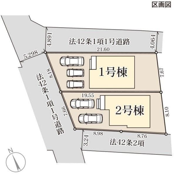 区画割り図