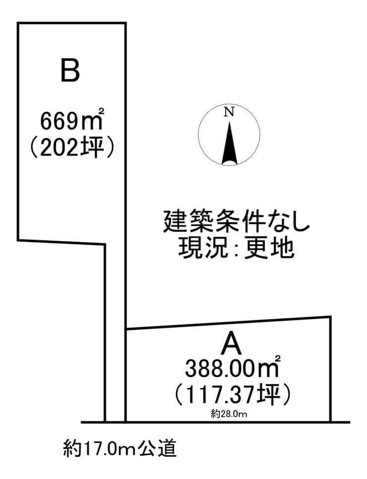 区画割り図