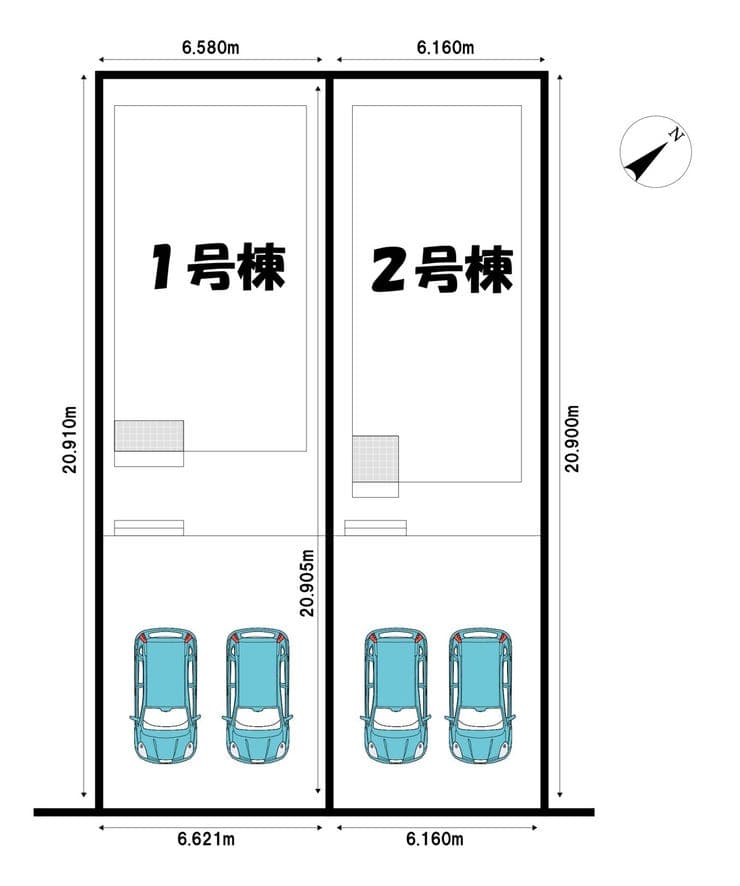 区画割り図