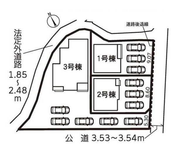 区画割り図
