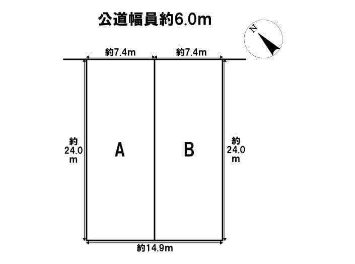 区画割り図