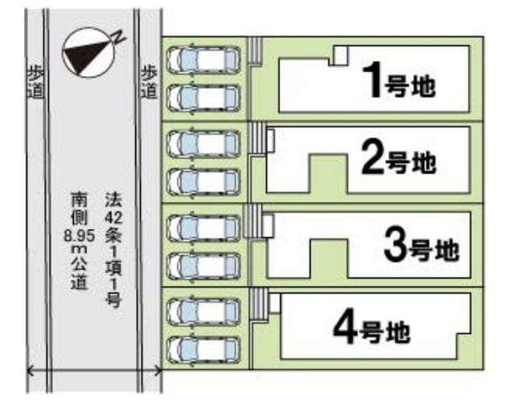 区画割り図