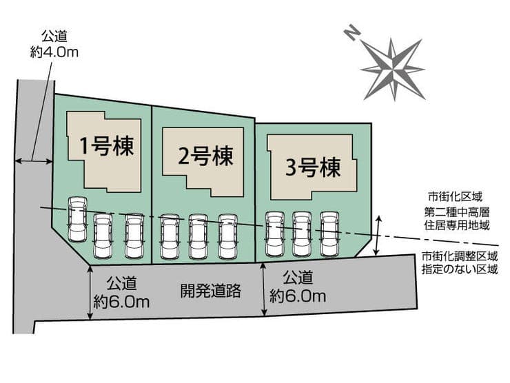 区画割り図