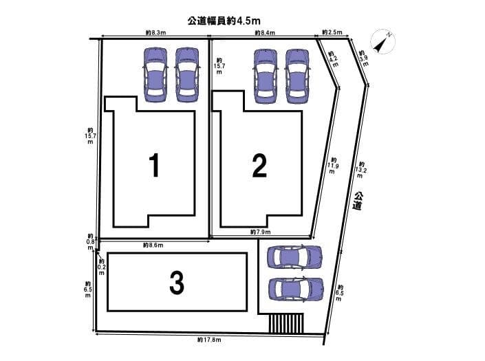 区画割り図