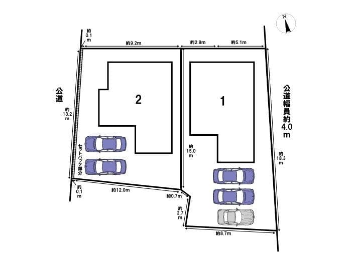 区画割り図
