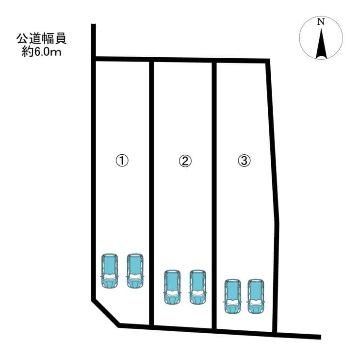 区画割り図
