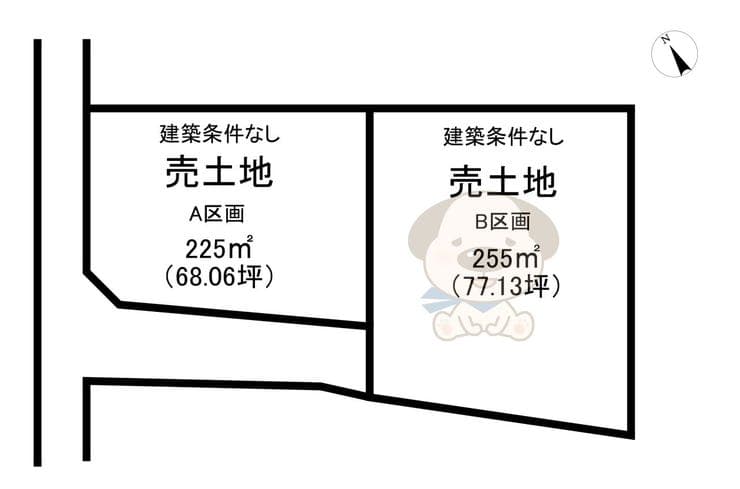 区画割り図
