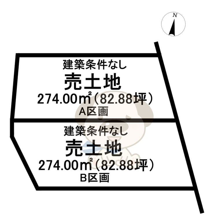 区画割り図
