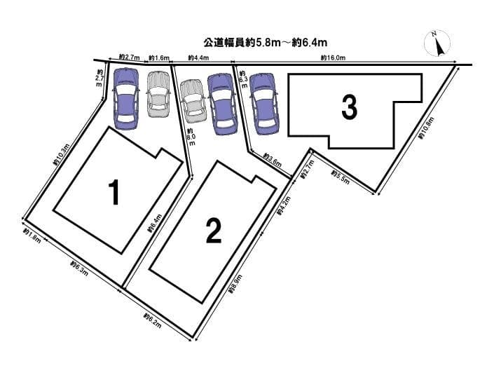 区画割り図