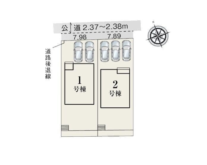 区画割り図