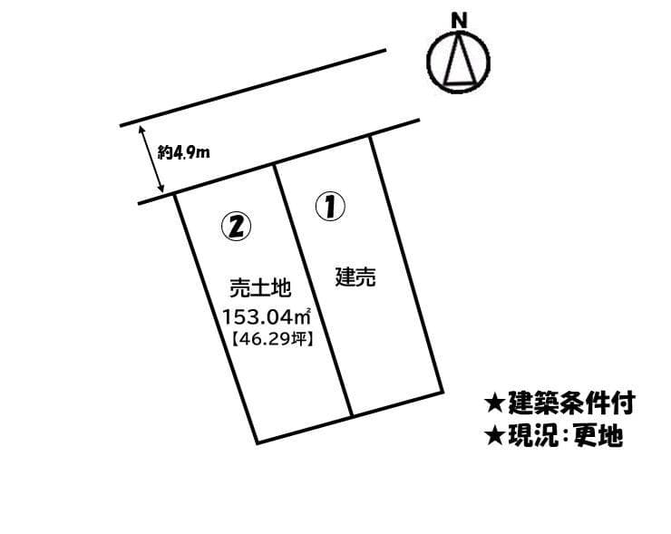区画割り図