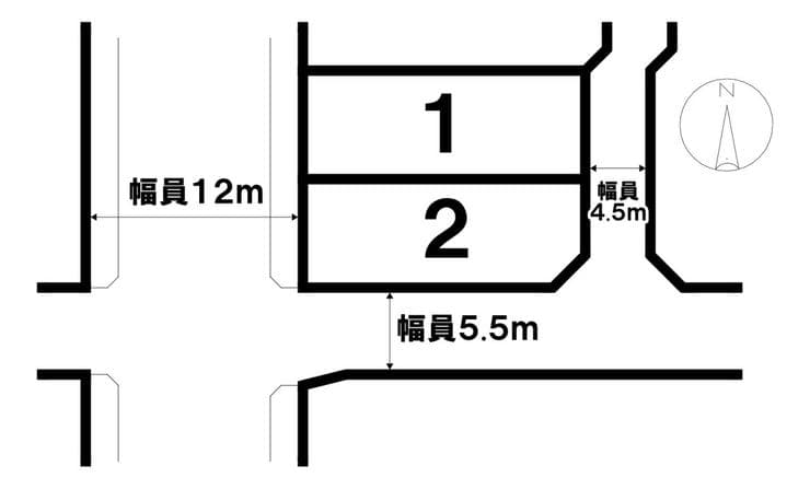 区画割り図