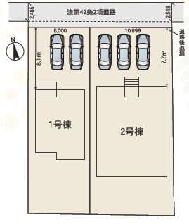 区画割り図