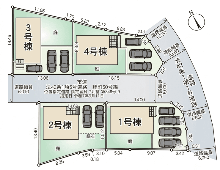 区画割り図