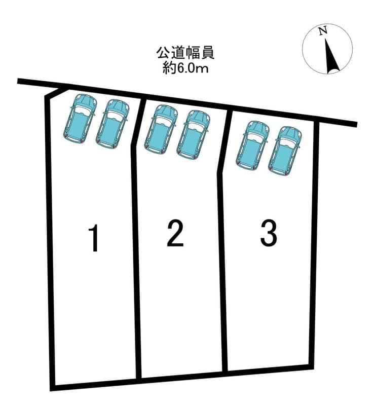 区画割り図