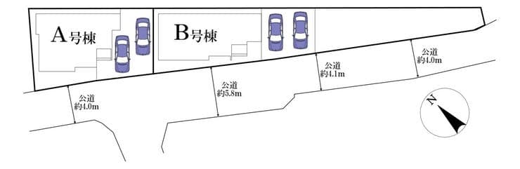 区画割り図