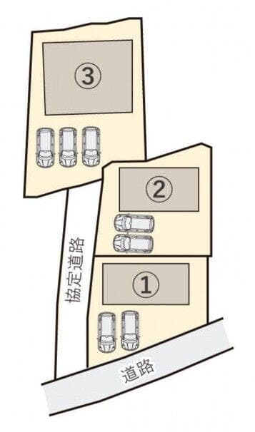 区画割り図