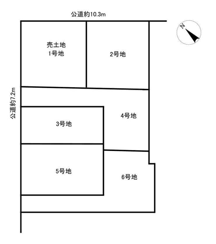 区画割り図