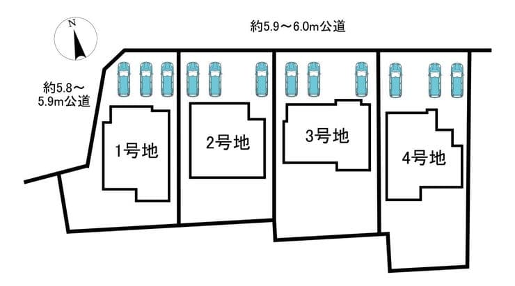 区画割り図