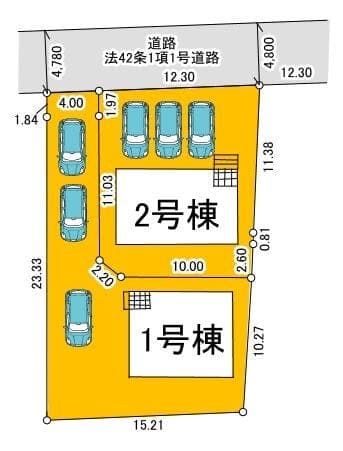 区画割り図