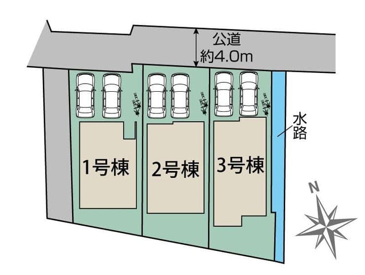 区画割り図