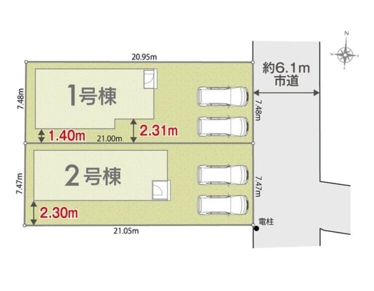 区画割り図