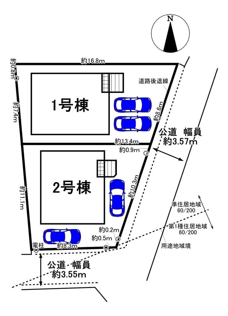 区画割り図
