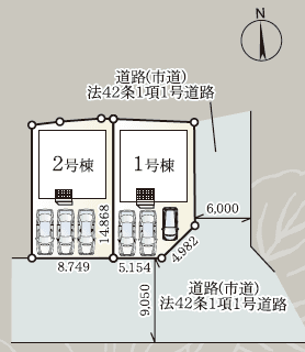 区画割り図