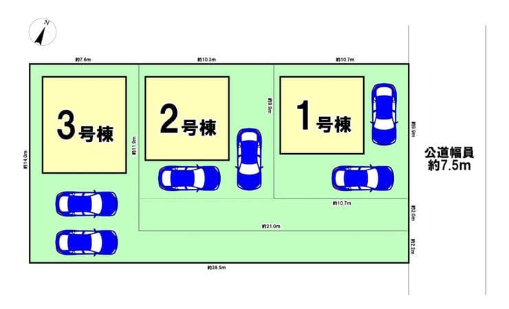 区画割り図
