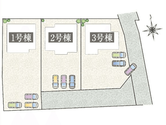 区画割り図