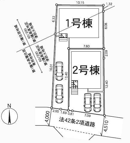 区画割り図